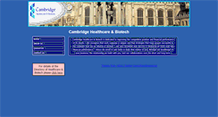 Desktop Screenshot of chandb.com